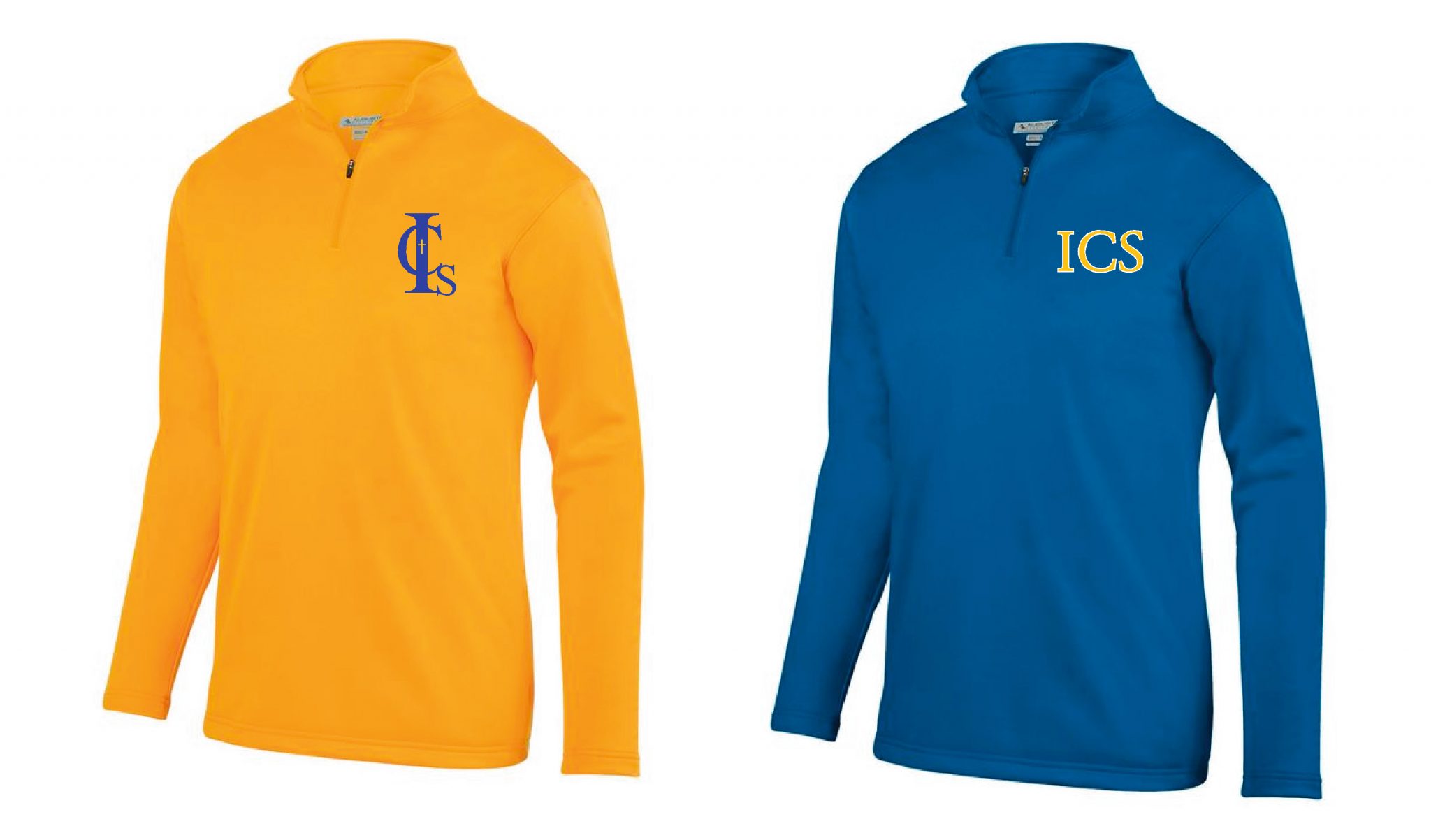 ICS Uniform Quarter Zip Fleece Pullover – LogoWorks Design