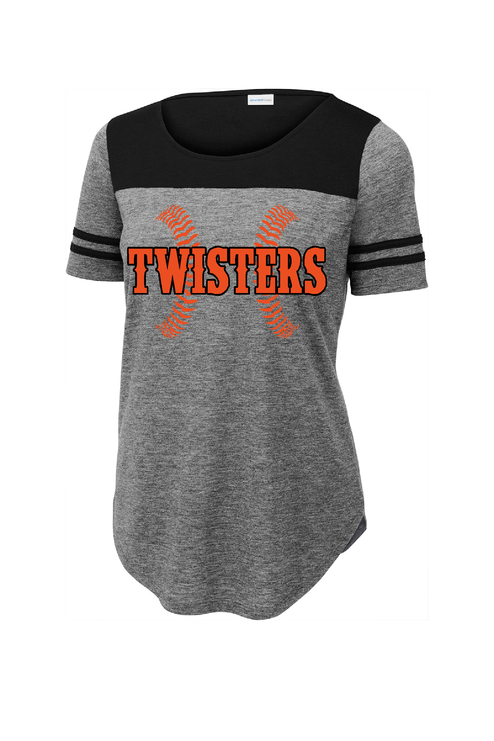 Twisters Ladies Fan Tee – LogoWorks Design