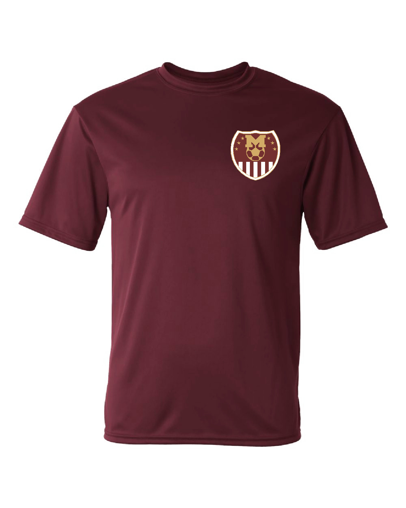 Morris Soccer Vision Practice Shirt Maroon-MANDATORY