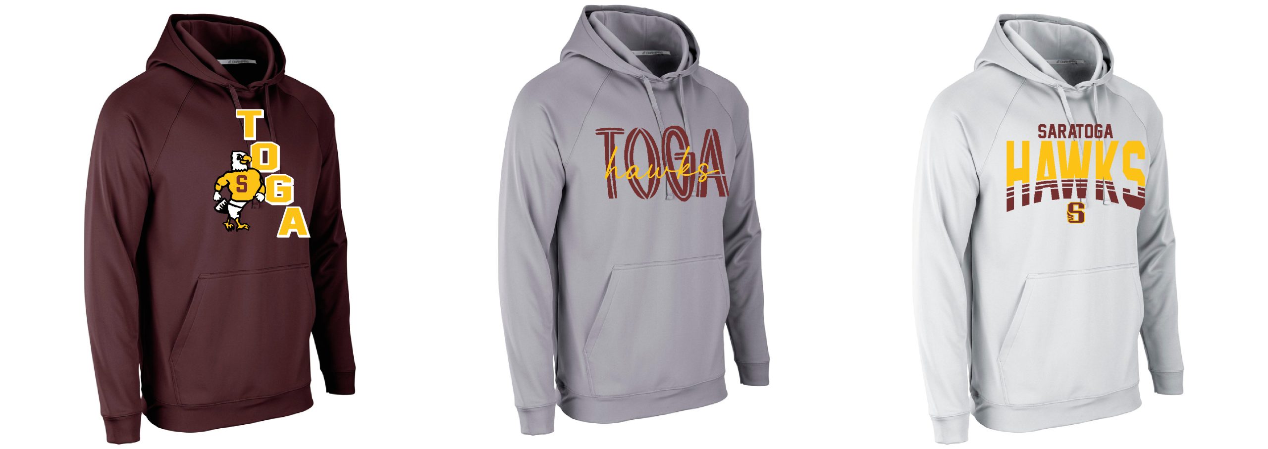 Saratoga Line Up Fleece Hoodie