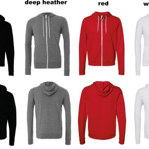 MGS Staff Bella+Canvas Full Zip Hoodie