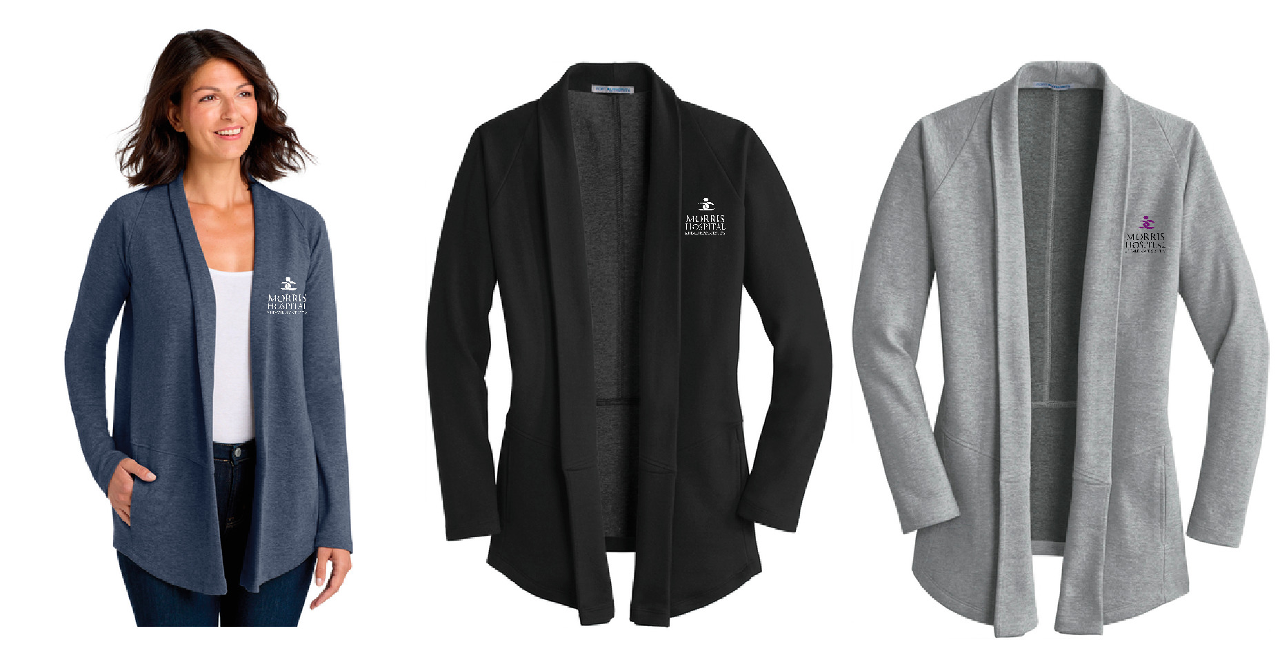 Morris Hospital Women's Interlock Cardigan