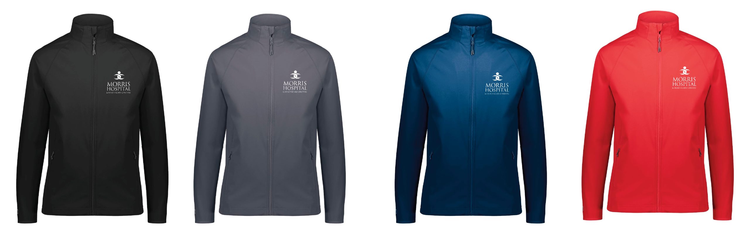 Morris Hospital Men's Featherlight Soft Shell Jacket - Image 2