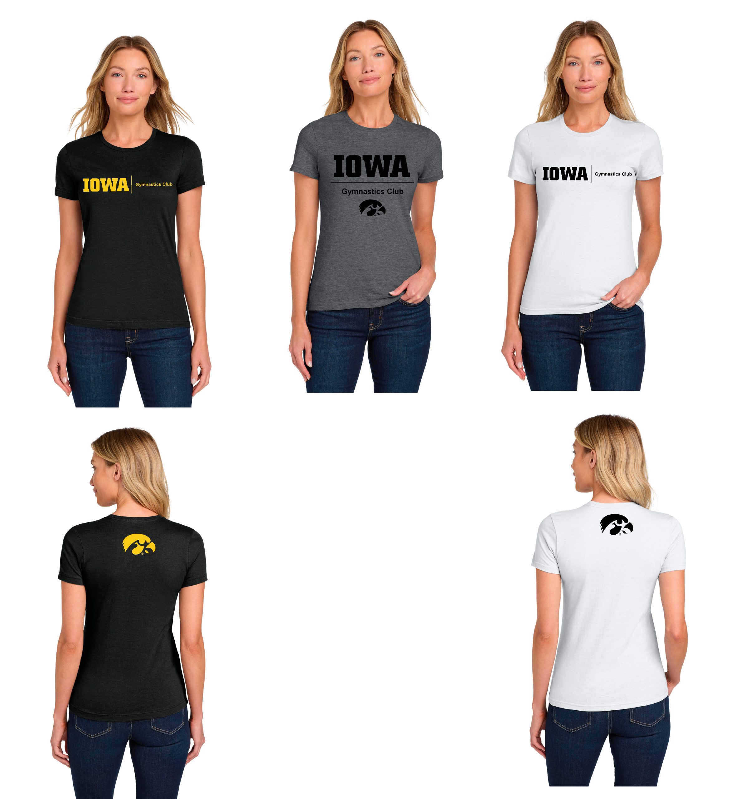 Iowa Gymnastics Club Basic Ladies Tee