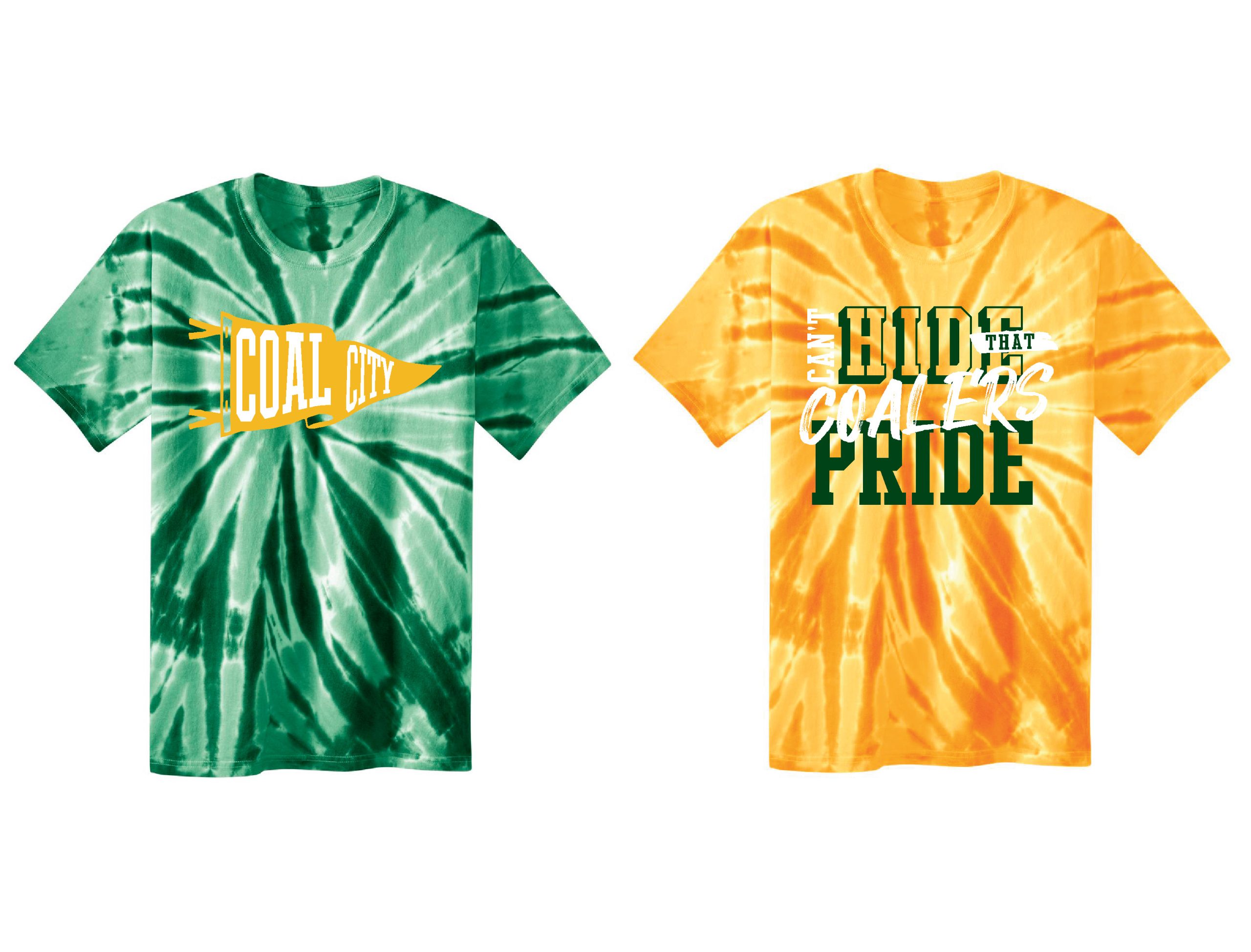 Coal City Tie Dye Tee
