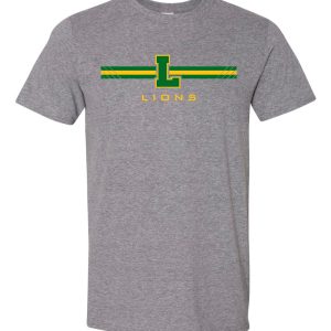 Lisbon Lions Stripe Logo Tee