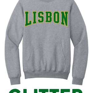 Lisbon Lions Pocket Crew-glitter and foil print
