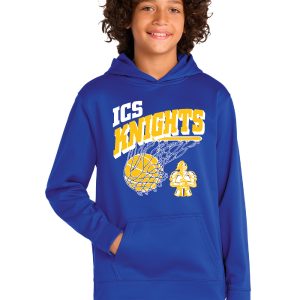 ICS Boys Basketball Sport-Wick Fleece Hoodie