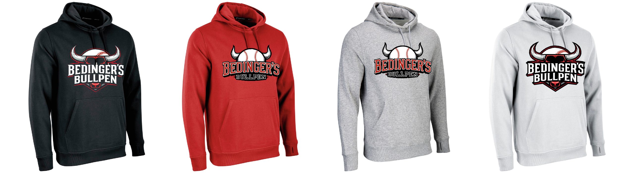 Bedinger's Bullpen Victory Fleece Hoodie- Ladies and Unisex Fit