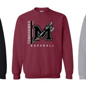 Blaine Tomahawks Crewneck Sweatshirt