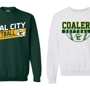 Coal City Softball Crewneck Sweatshirt