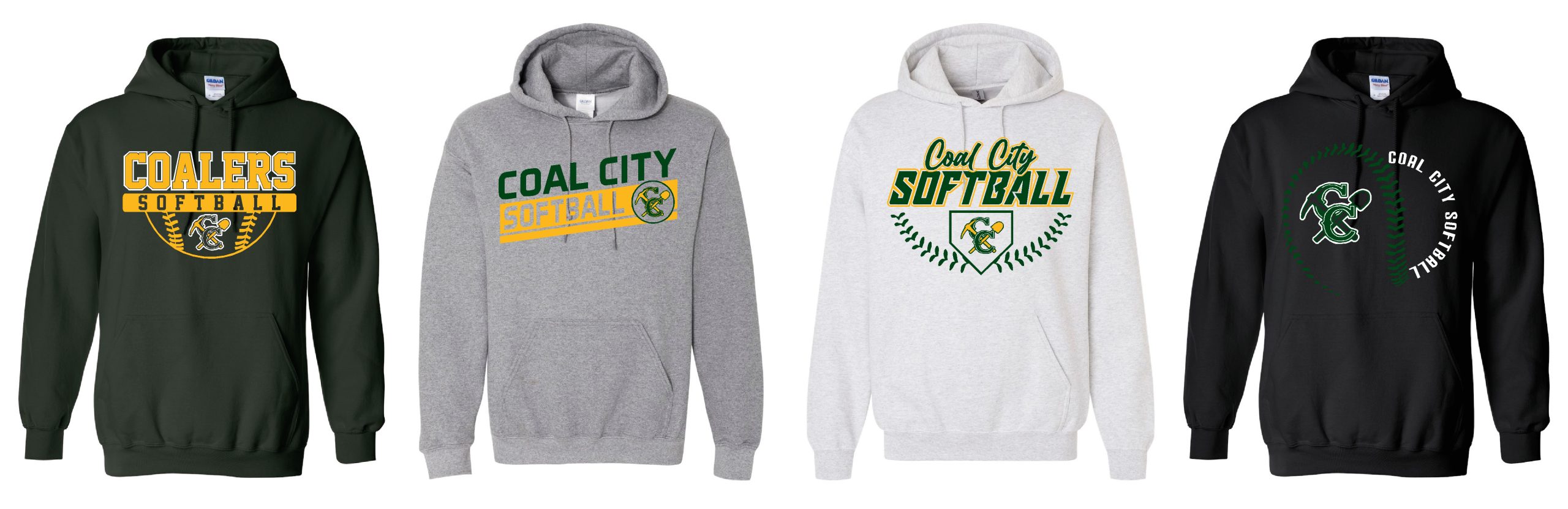 Coal City Softball Basic Hoodie