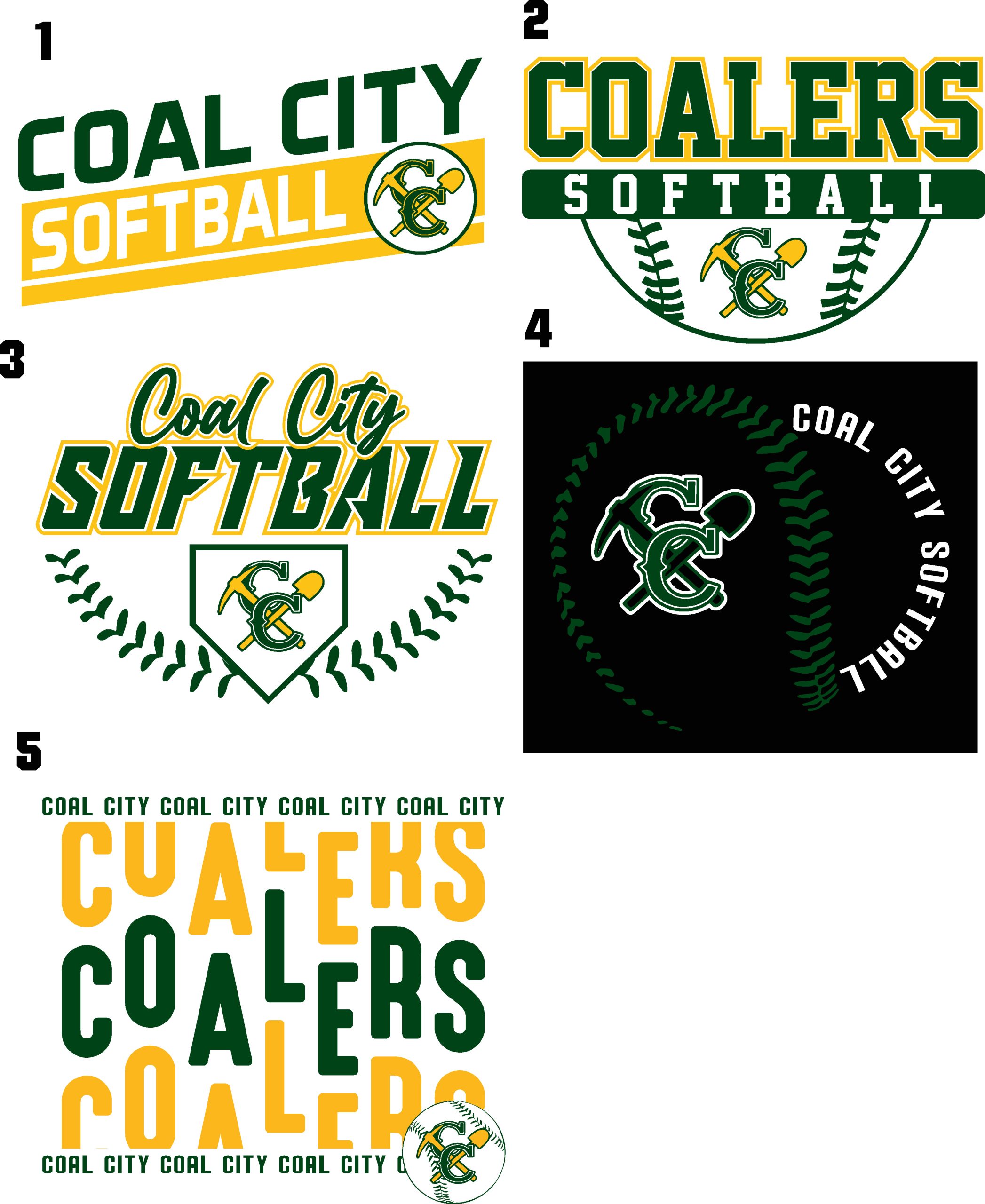 Coal City Softball Basic Hoodie - Image 2