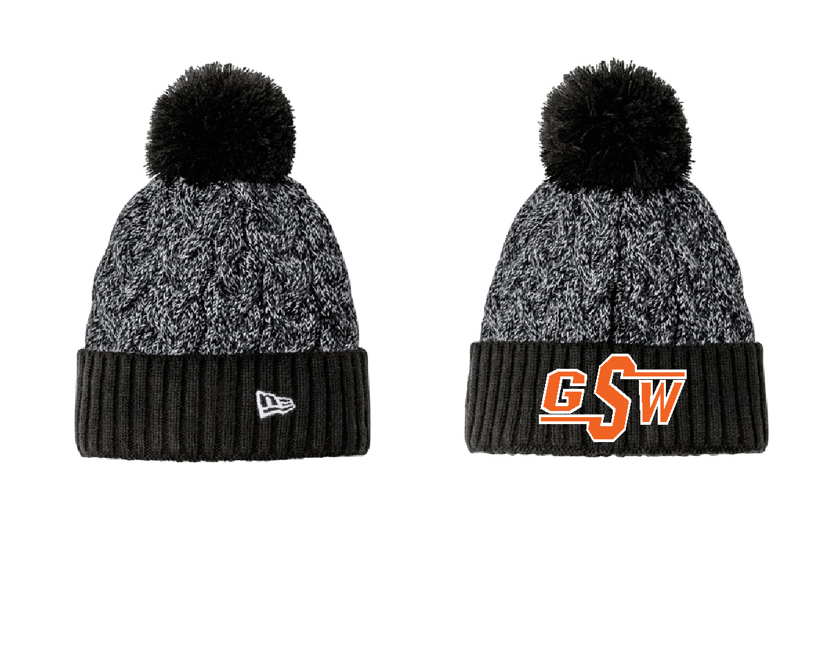 GSW New Era Marled Knit Beanie