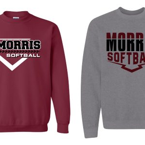 Morris Softball Boosters Basic Crewneck