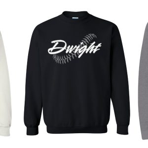 Dwight Youth Baseball and Softball Crewneck