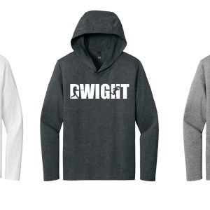 Dwight Youth Baseball and Softball TriBlend Hooded T-shirt