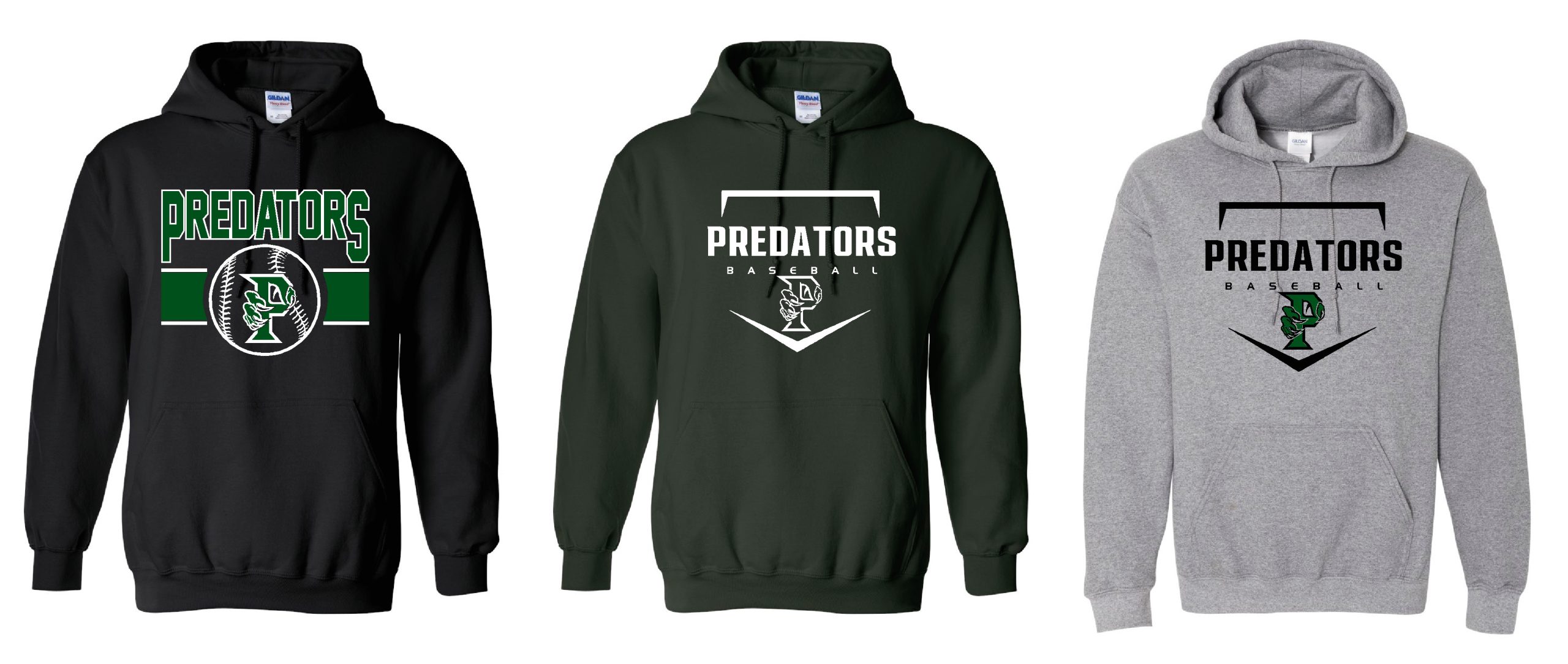 Predators Baseball Basic Hoodie