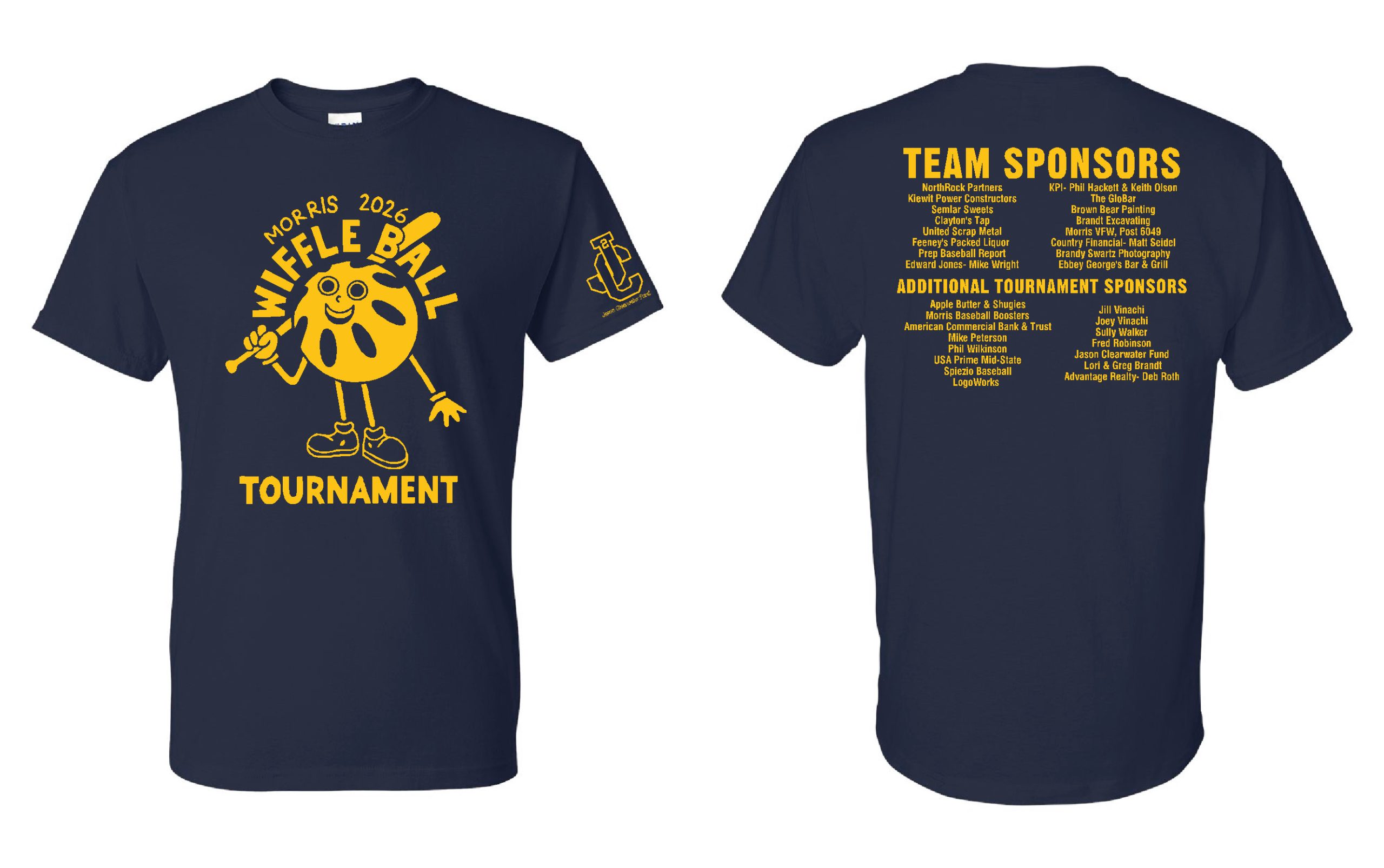 Morris Wiffle Ball Tournament T-shirt