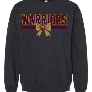 Morris Warriors Cheer Bow Sweatshirts-2 Styles