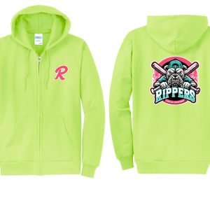 Rollo Rippers Full Zip Sweatshirt-Adult Only