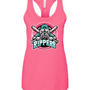 Rollo Rippers Ladies Racerback Tank