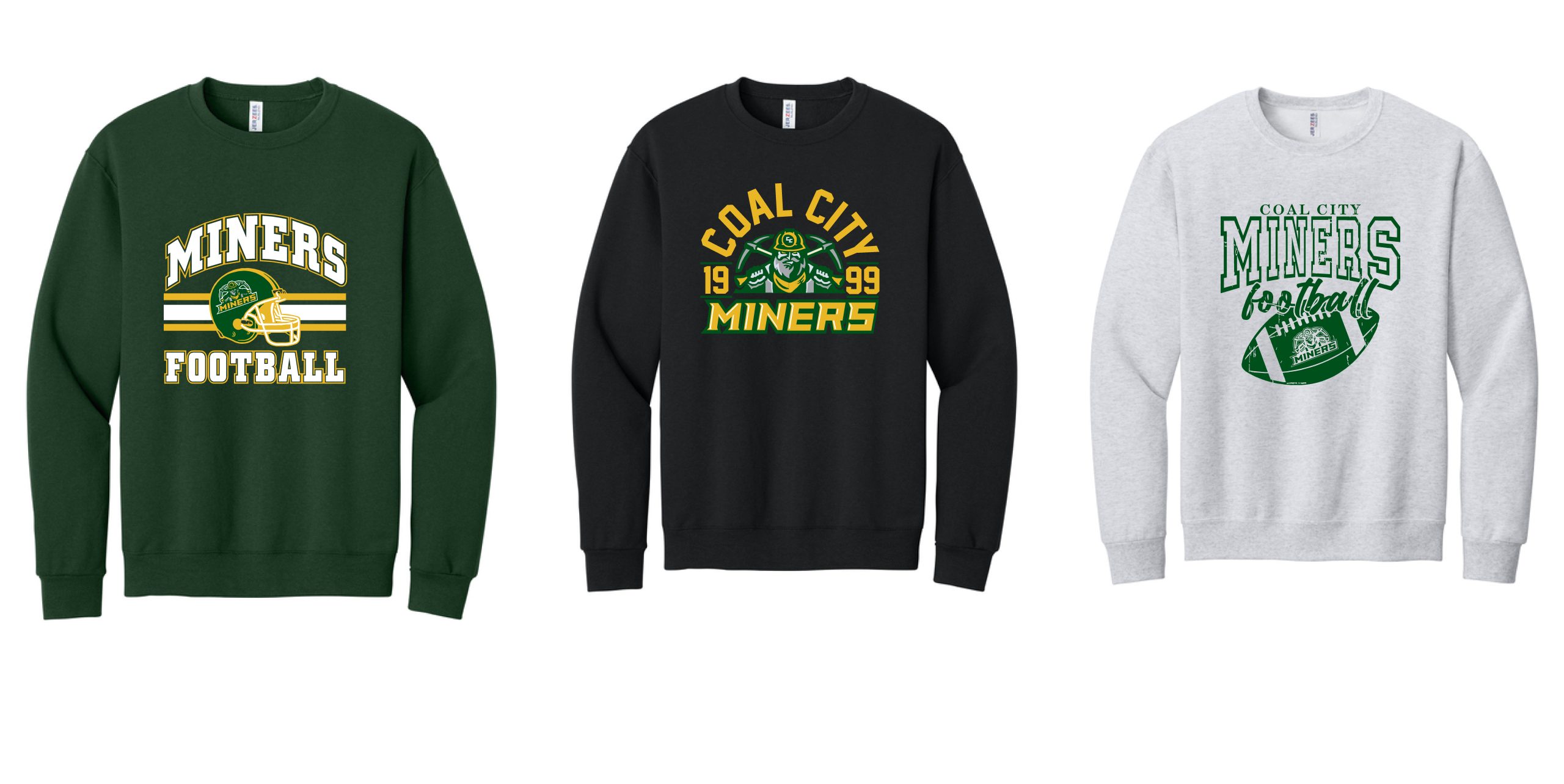 Miners Unisex Basic Crewneck sweatshirt