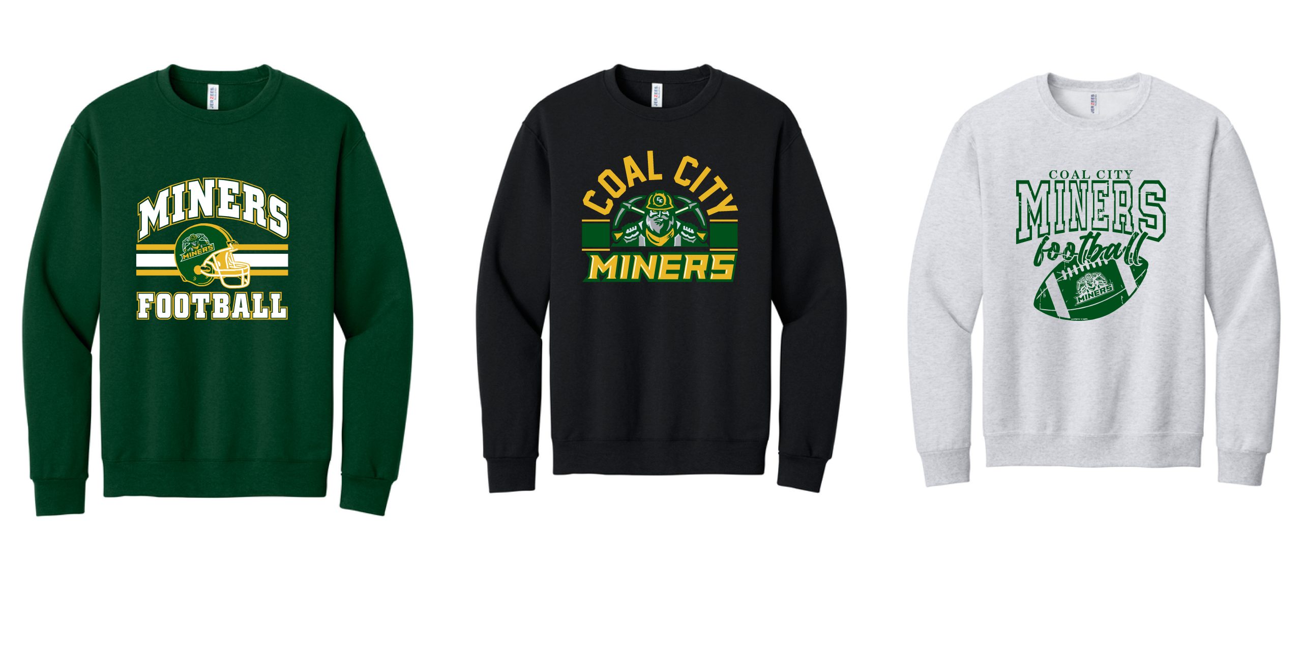 Miners Unisex Basic Crewneck sweatshirt