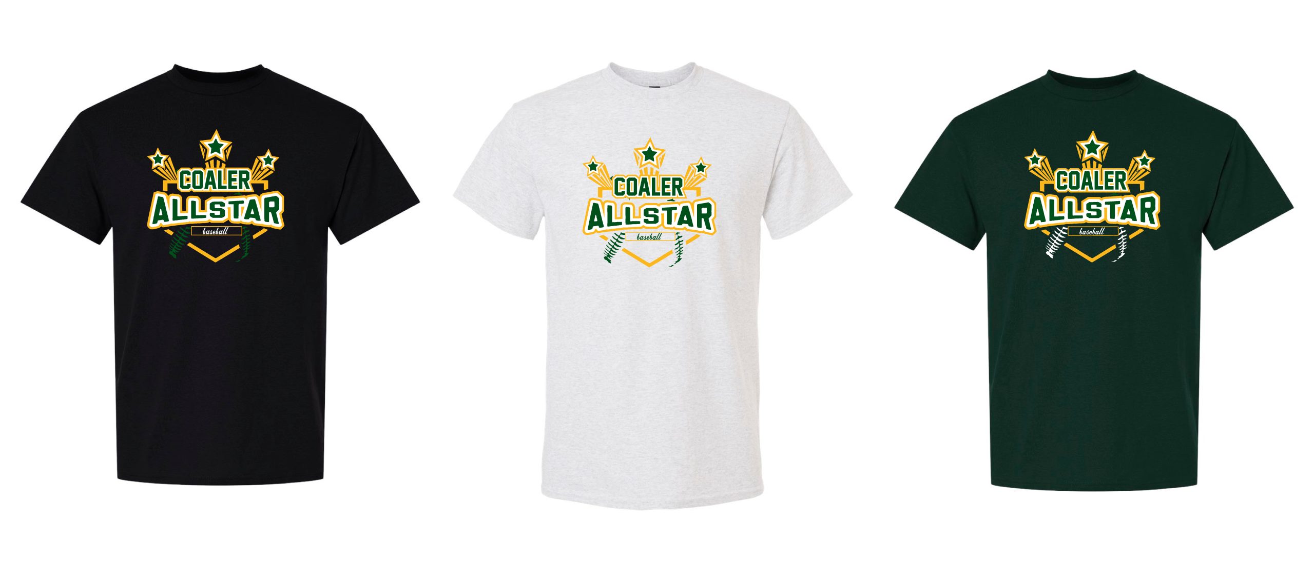 Coal City Youth Baseball All Stars t-shirt