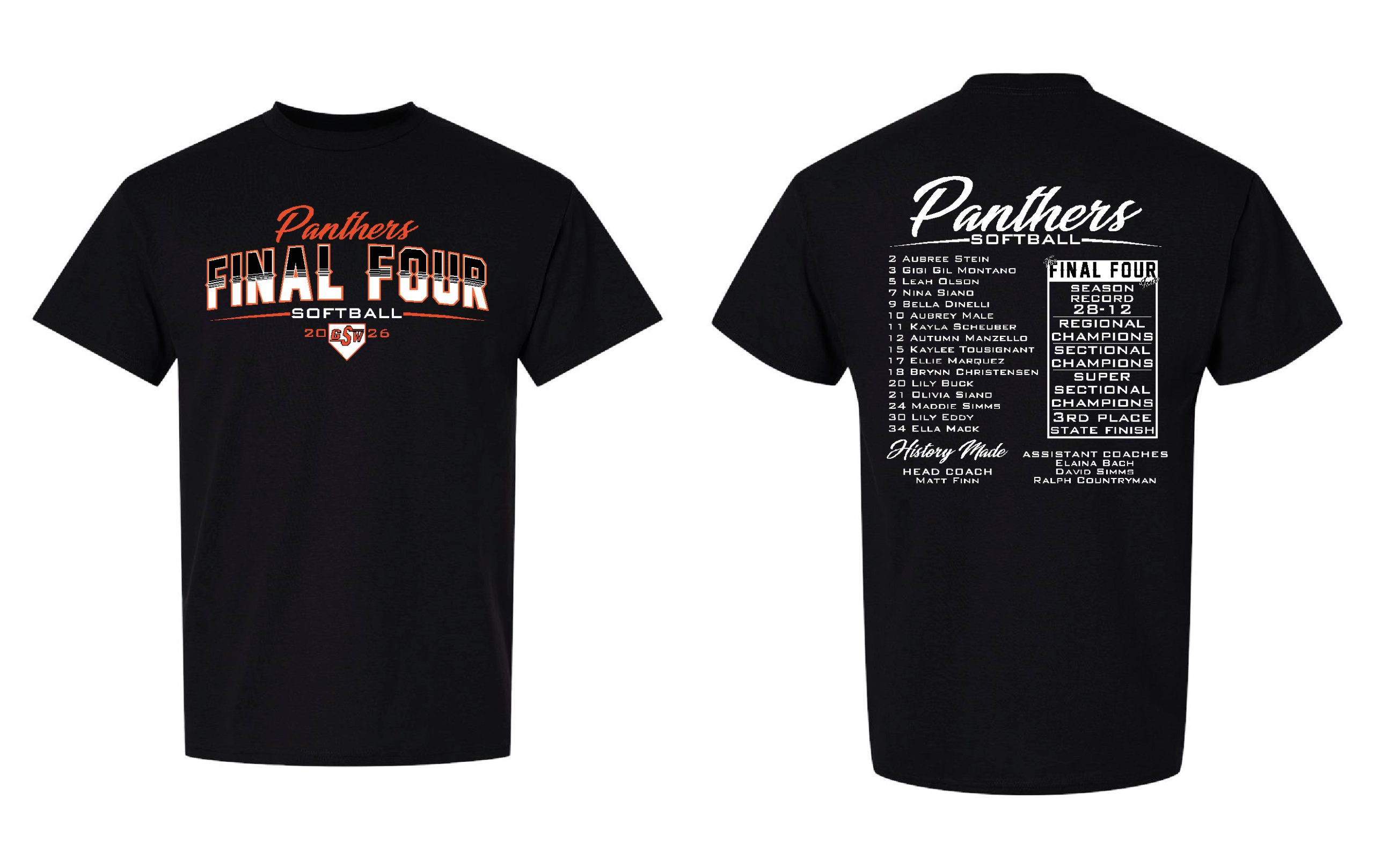 GSW Panthers Softball Final Four Tee