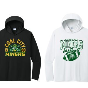 Miners Performance Pullover Hooded long sleeve tee
