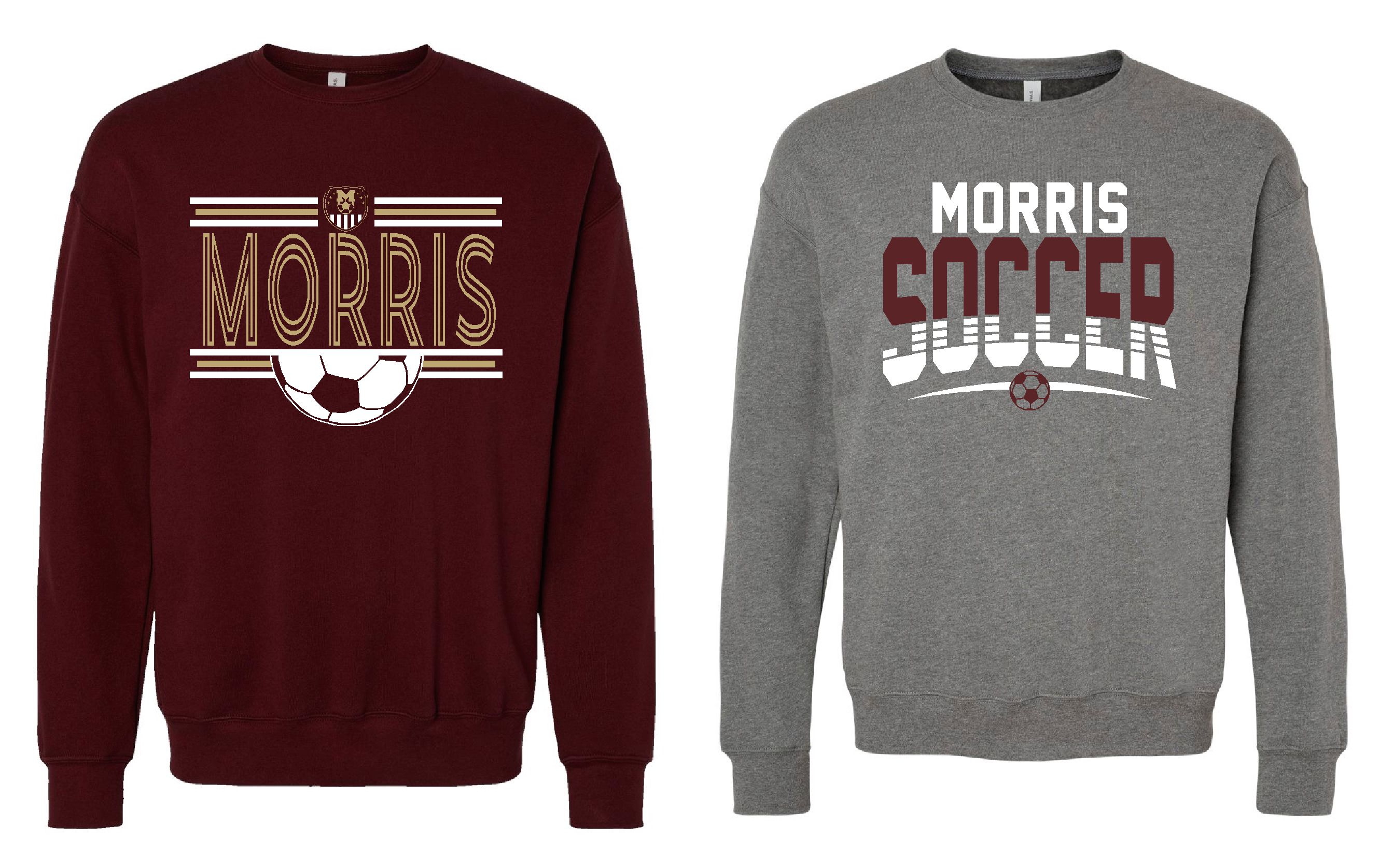 Morris Soccer Sponge Fleece Drop Shoulder Crewneck