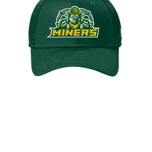 Miners New Era Stretch Mesh Fitted Cap