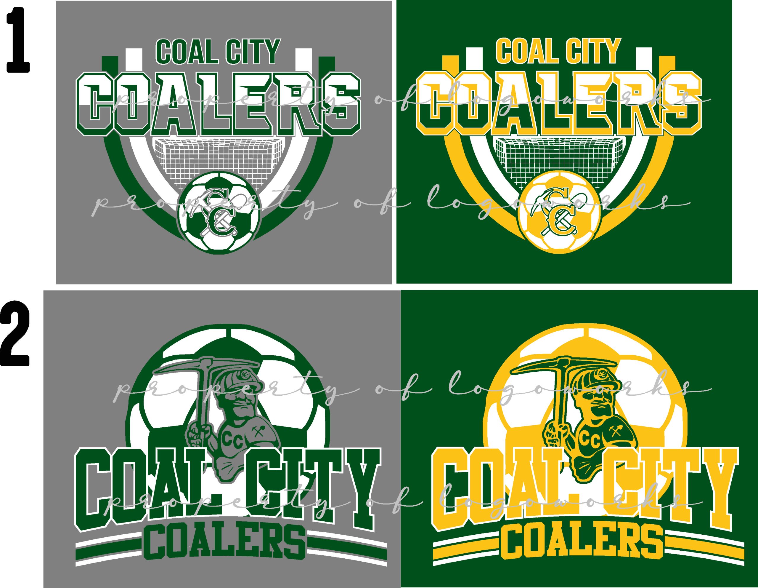 Coal City Soccer Nike Club Fleece Sleeve Swoosh Pullover Hoodie - Image 2