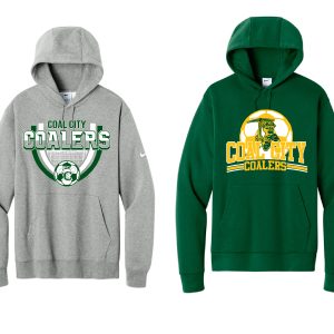 Coal City Soccer Nike Club Fleece Sleeve Swoosh Pullover Hoodie