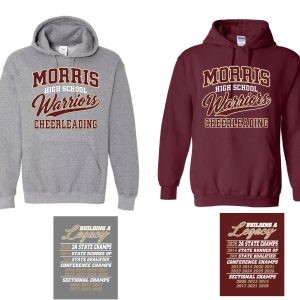 Morris Warriors Cheer Hoodie