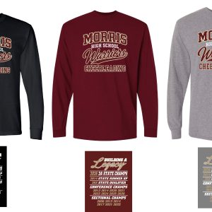 Morris Warriors Cheer Long Sleeve Tee