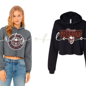 Morris Ladies Cropped Hoodie